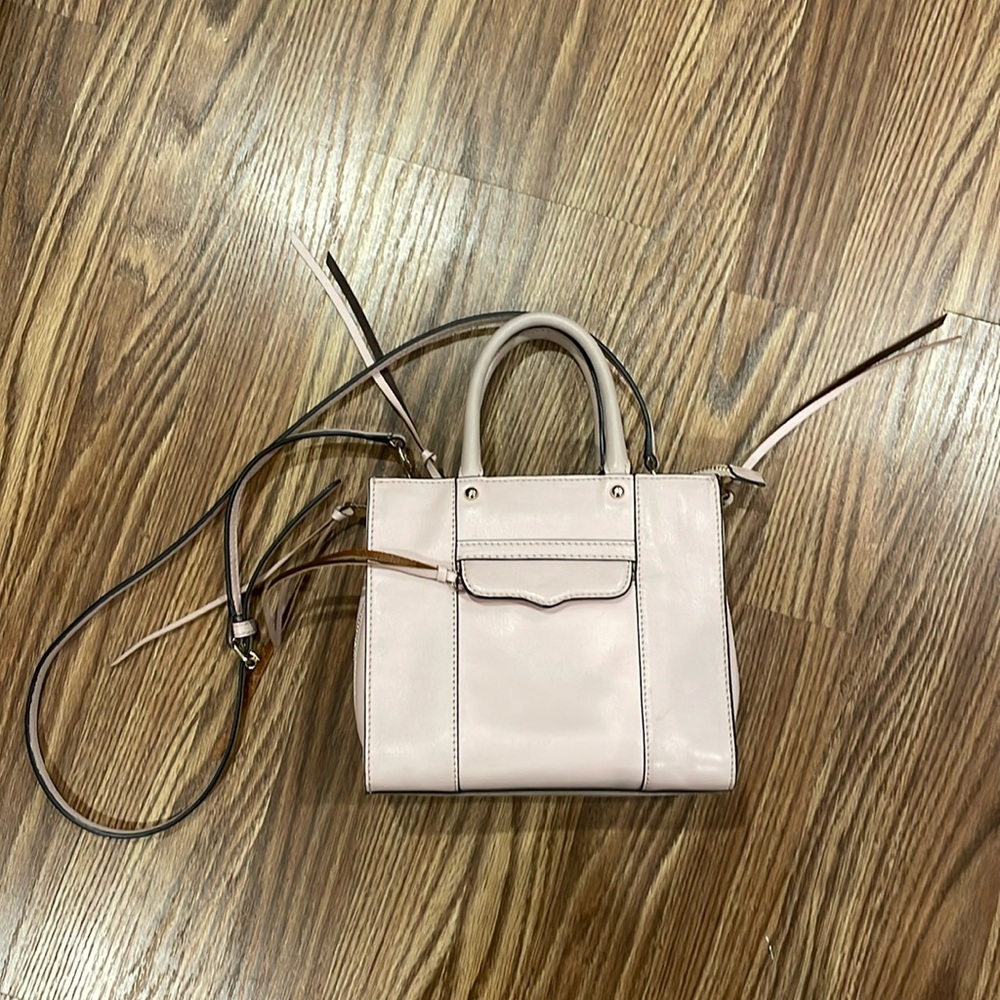 Rebecca Minkoff Pink Side Zip M.A.B. Tote Mini